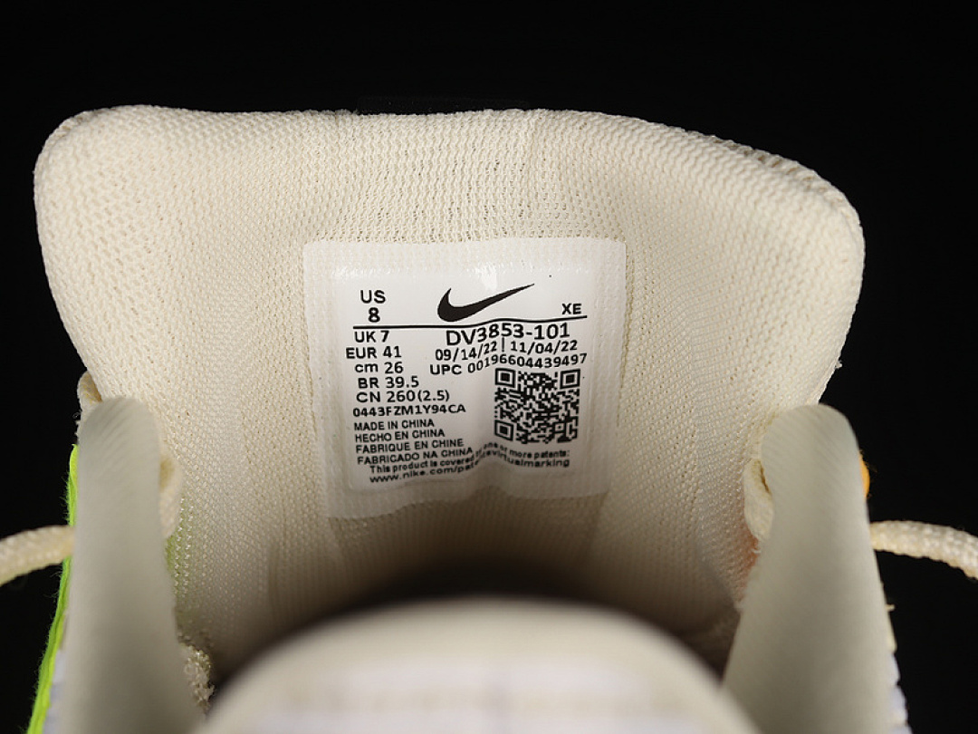 Nike [DV3853-101]-[AIR ZOOM PEGASUS 40 WHITE/COCONUT MILK/VOLT/MULTICOLOR]-[WOMAN:36-39]-[MAN:40-46] - Image 10