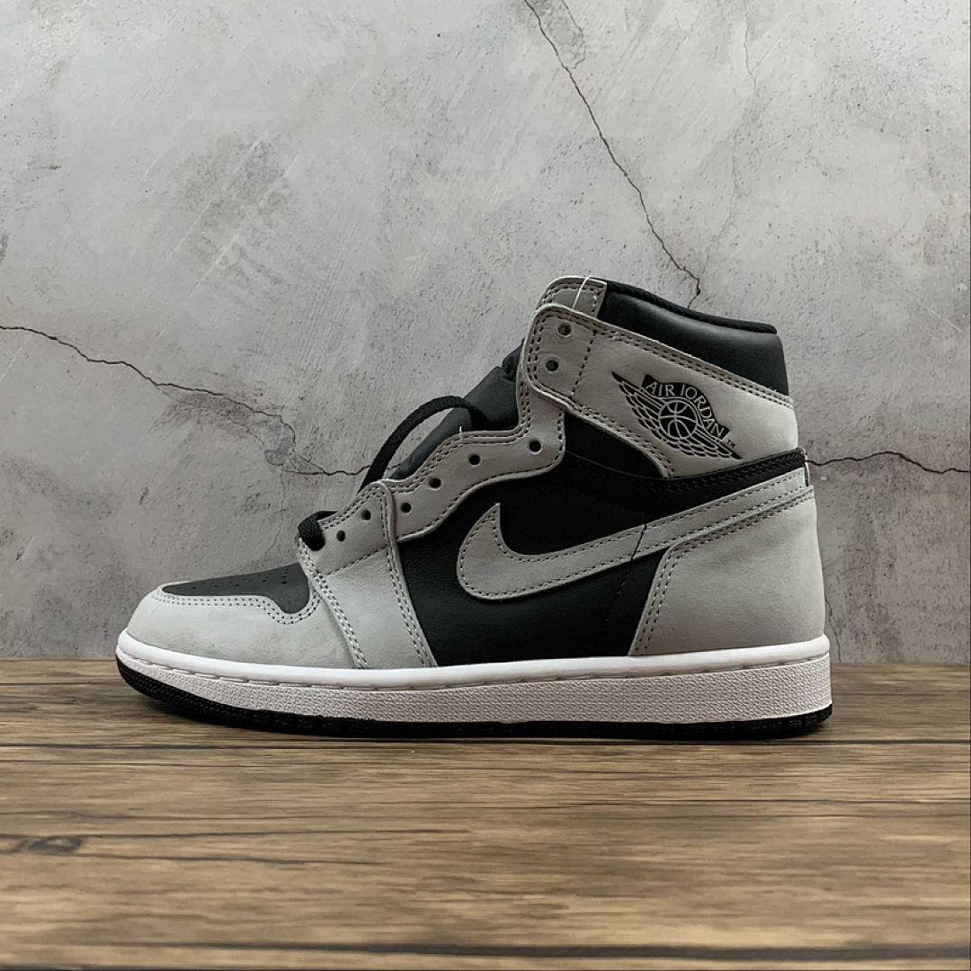 Jordan AIR Jordan 1 RETRO HIGH OG SHADOW 2.0 BLACK/LIGHT SMOKE GREY/WHITE · 555088-035, photo 1