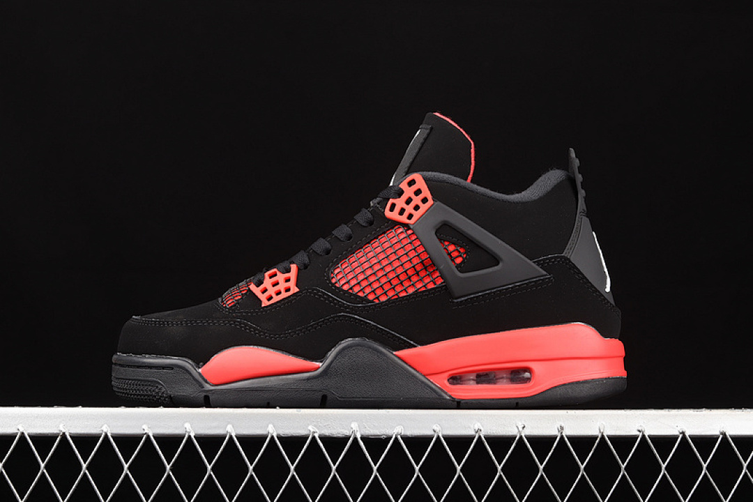 Jordan [CT8527-016]-[AIR JORDAN 4 RETRO RED THUNDER BLACK/WHITE-RED]-[WOMAN:36-39]-[MAN:40-46], photo 1