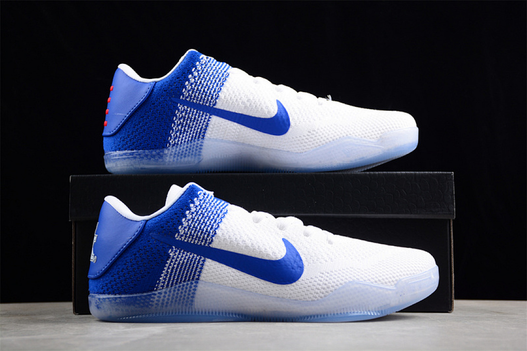 Nike [822675-185]-[ZOOM KOBE 11 WHITE/BLUE]-[MAN:40-46] - Image 2