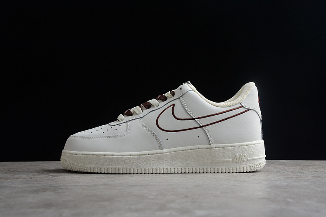 Nike [CL6326-138]-[AIR FORCE 1 LOW 07 OFF-WHITE/OFF-WHITE/COFFEE]-[WOMAN:36-39]-[MAN:40-45], photo 1