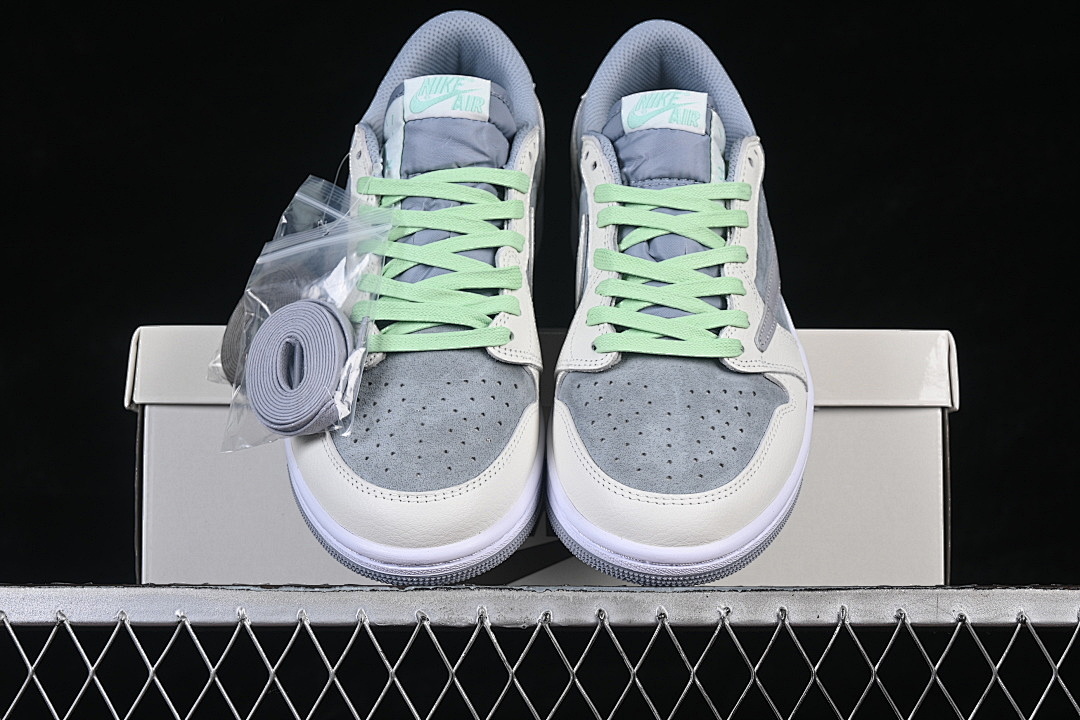 Jordan [HQ2004-400]-[JORDAN 1 LOW SE WORN BLUE/GUM LIGHT BROWN/SAIL/WHITE]-[WOMAN:36-39]-[MAN:40-47.5] - Image 13