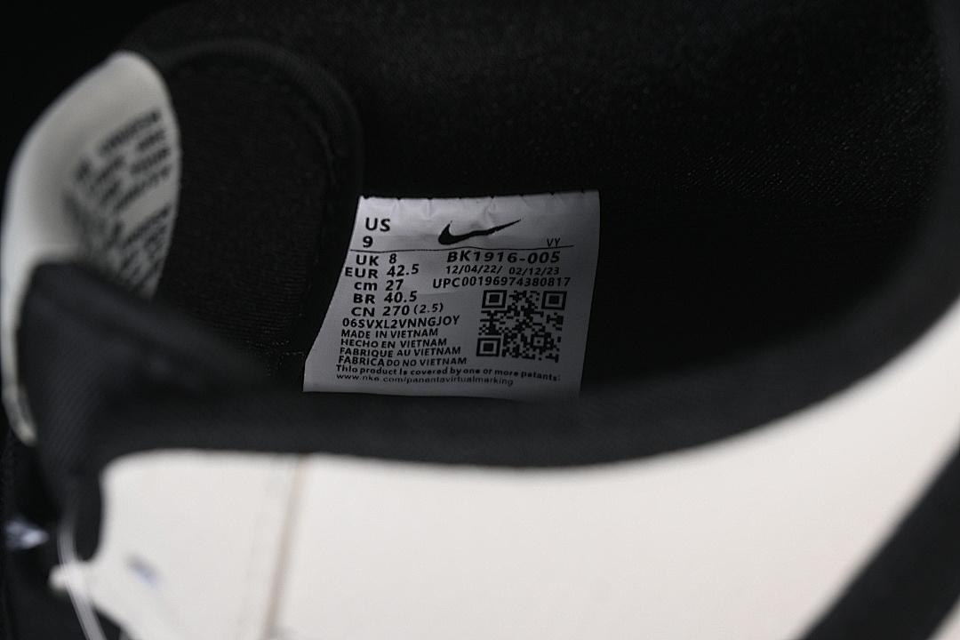 Nike [BK1916-005]-[AIR FORCE 1 07 LOW CASUAL SNEAKERS WHITE/BLACK]-[WOMAN:36-39]-[MAN:40-45] - Image 5