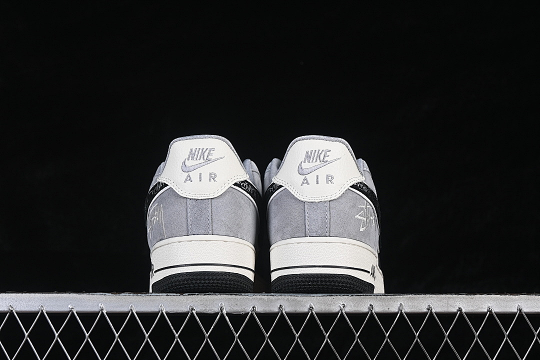 Nike [SS1979-013]-[AIR FORCE 1 07 LOW WHITE/BLACK/GREY]-[WOMAN:36-39]-[MAN:40-45] - Image 14