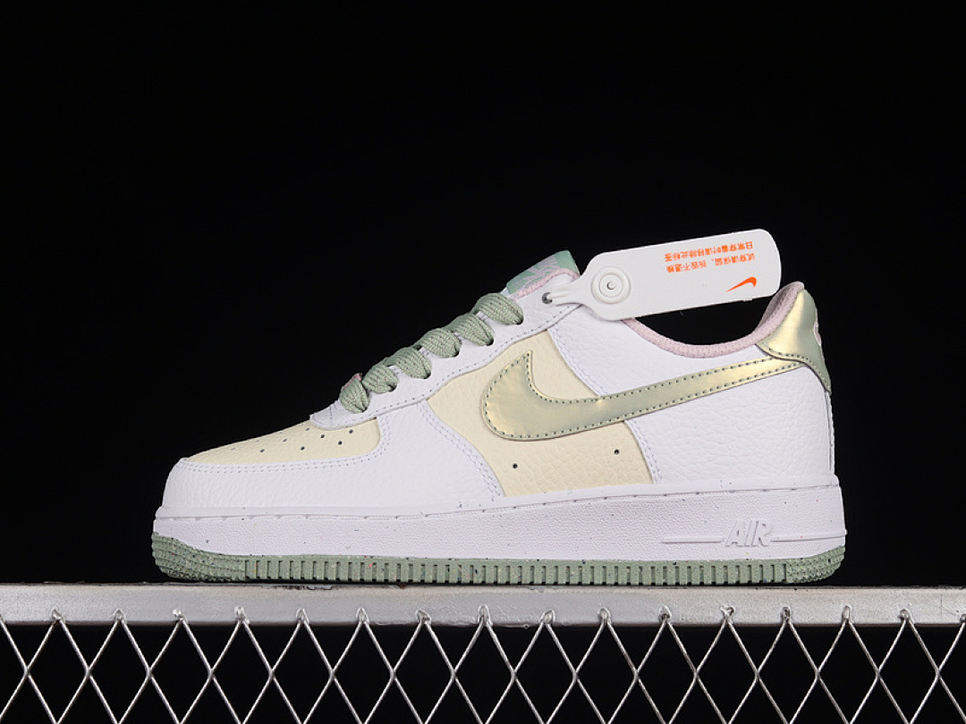 Nike [DQ0360-100]-[AIR FORCE 1 LOW LV8 GS SUMMIT WHITE/COCONUT MILK/PINK FOAM/HONEYDEW]-[36-45], photo 1