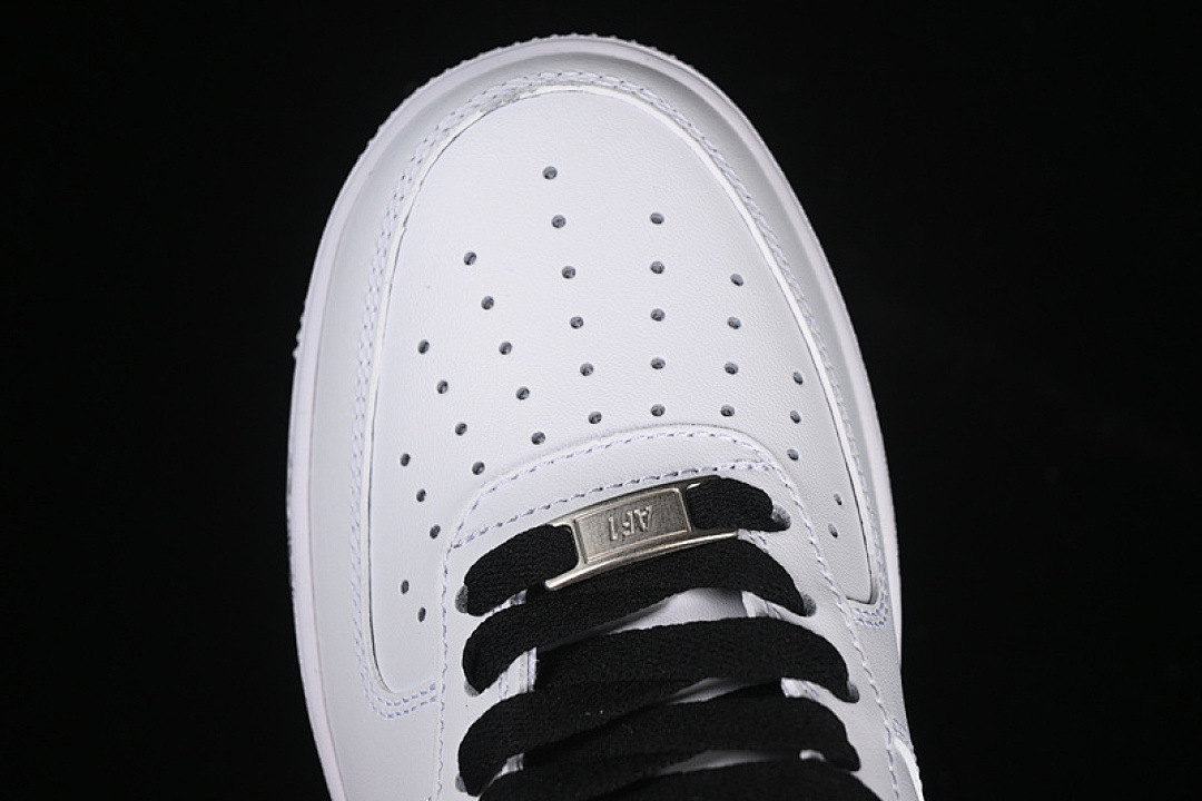 Nike [ZH0316-078]-[AIR FORCE 1 07 LOW WHITE/BLACK]-[WOMAN:36-39]-[MAN:40-45] - Image 10