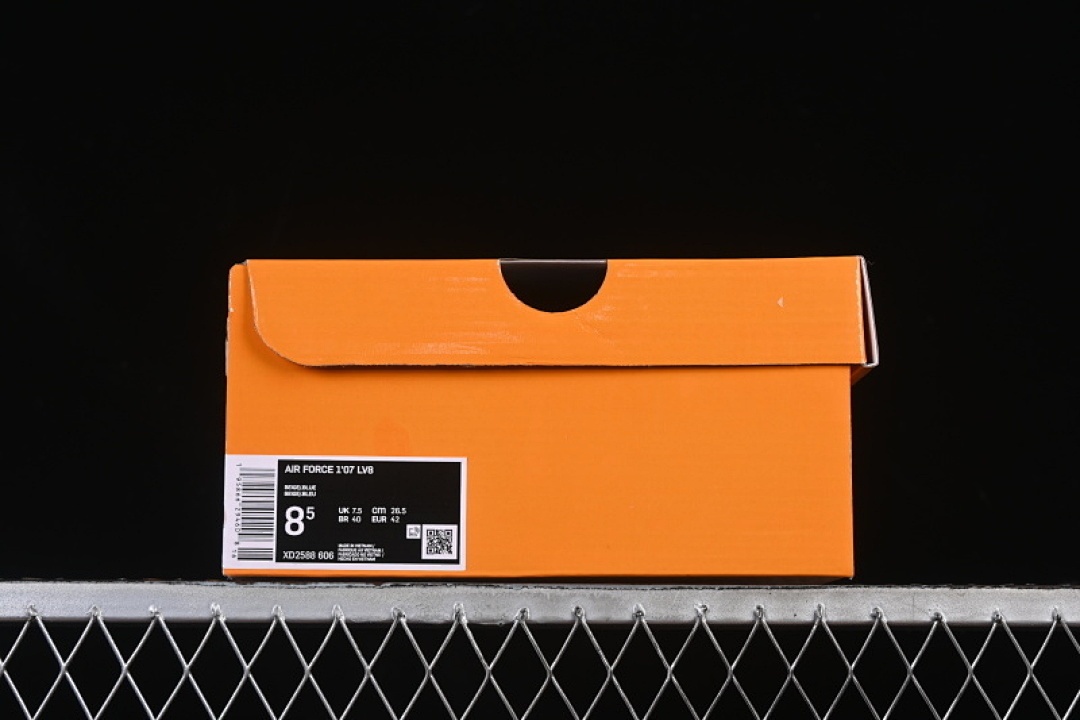 Nike [XD2588-606]-[AIR FORCE 1 07 LOW CASUAL SNEAKERS NAVY BLUE/WHITE]-[WOMAN:36-39]-[MAN:40-45] - Image 11