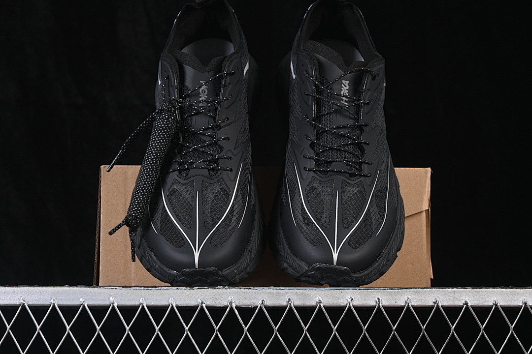Hoka [1168450-BCKT]-[HOKA ONE MAFATE SPEED 4 LITE BLACK/OUTER ORBIT]-[WOMAN:36-39]-[MAN:40-46] - Image 13