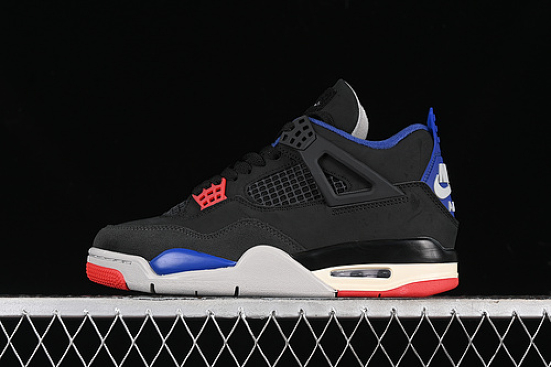 Jordan [FV5029-003]-[AIR JORDAN 4 RETRO LASE BLACK/FIRE RED/DEEP ROYAL BLUE/DARK SMOKE GREY/TECH (GREY]), photo 1