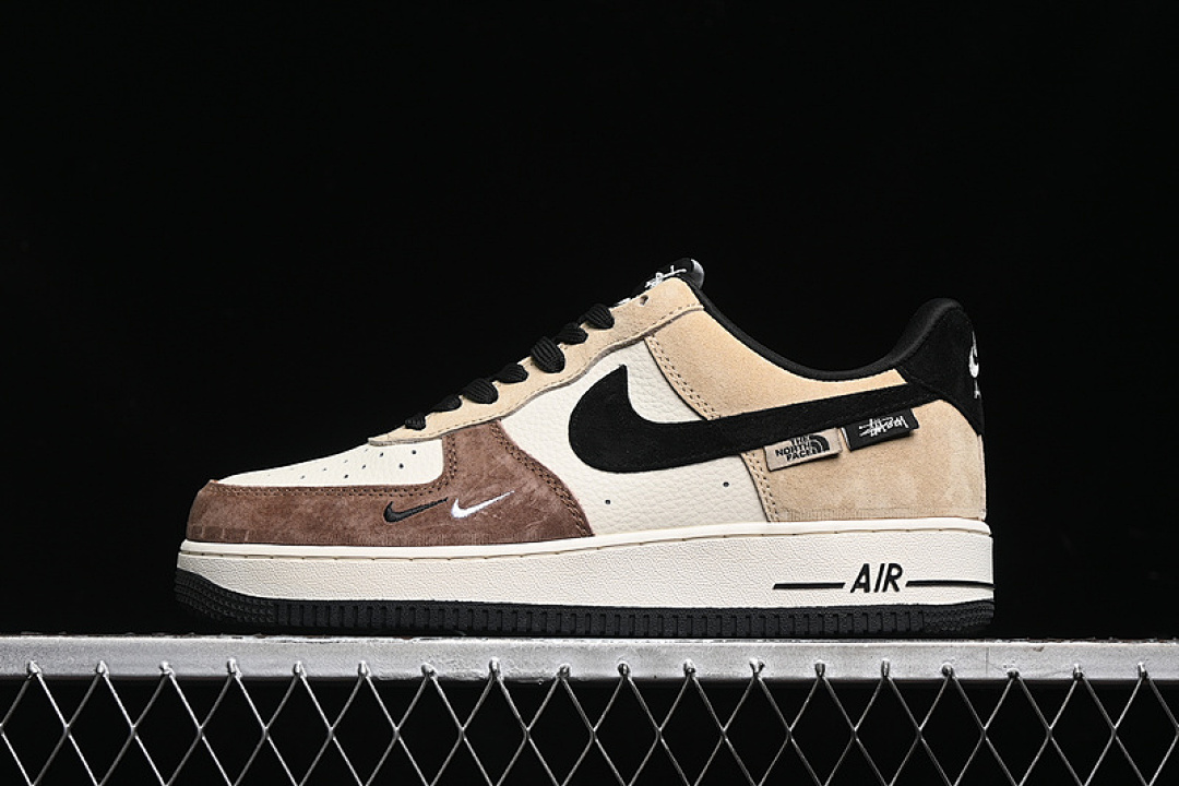 Nike [KK1988-018]-[AIR FORCE 1 07 LOW BLACK/BROWN/WHITE]-[WOMAN:36-39]-[MAN:40-45], photo 1