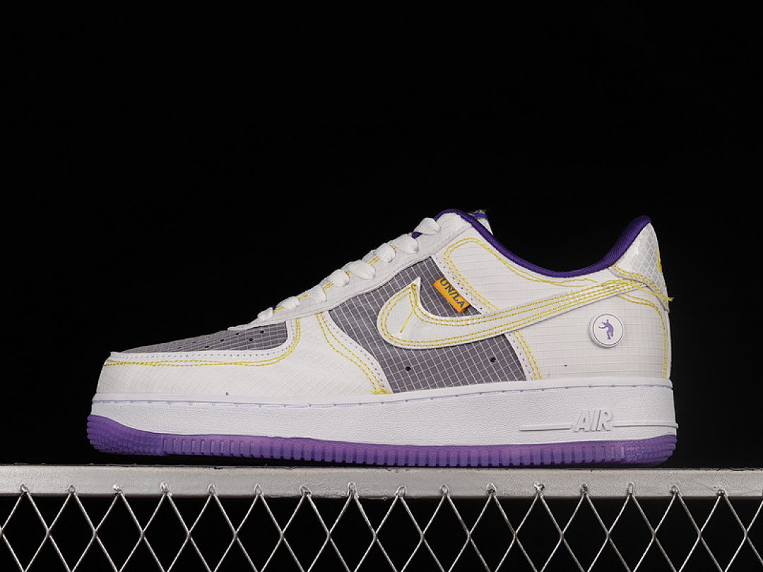 Nike [CJ9649-500]-[AIR FORCE 1 LOW 07 COURT PURPLE/WHITE/OPTI YELLOW]-[WOMAN:36-39]-[MAN:40-45], photo 1