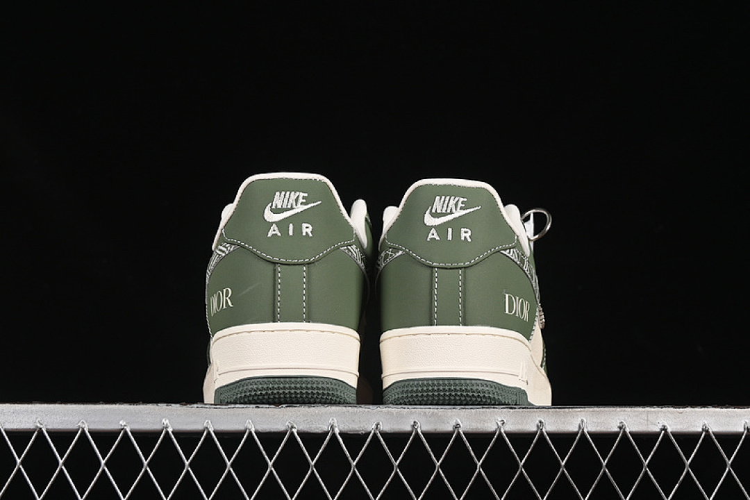 Nike [KK1988-081]-[AIR FORCE 1 07 LOW WHITE/GREEN]-[WOMAN:36-39]-[MAN:40-45] - Image 14
