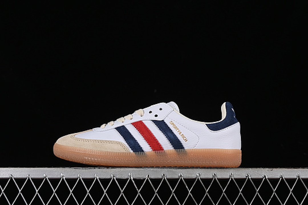 Adidas [IH8338]-[ORIGINALS SAMBA OG SPORTY&RICH CLOUD WHITE/NIGHT INDIGO/COLLEGIATE RED]-[35-45], photo 1