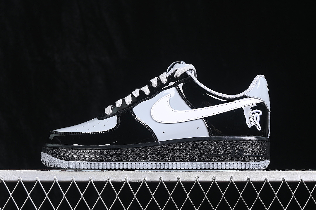 Unbranded [IO9974-010]-[AIR FORCE 1 LOW BLACK/LIGHT SMOKE GREY/WHITE]-[MAN:40-48.5] - Image 2