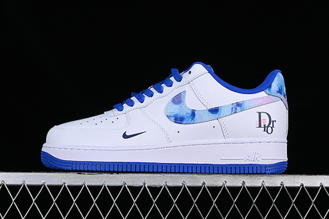 Nike [DC8873-111]-[AIR FORCE 1 07 LOW BLUE/PURPLE/WHITE]-[WOMAN:36-39]-[MAN:40-45], photo 1
