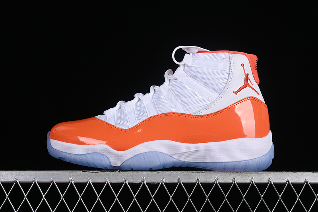 Jordan [378037-002]-[AIR JORDAN 11 RETRO WHITE/ORANGE]-[MAN:40-48.5], photo 1