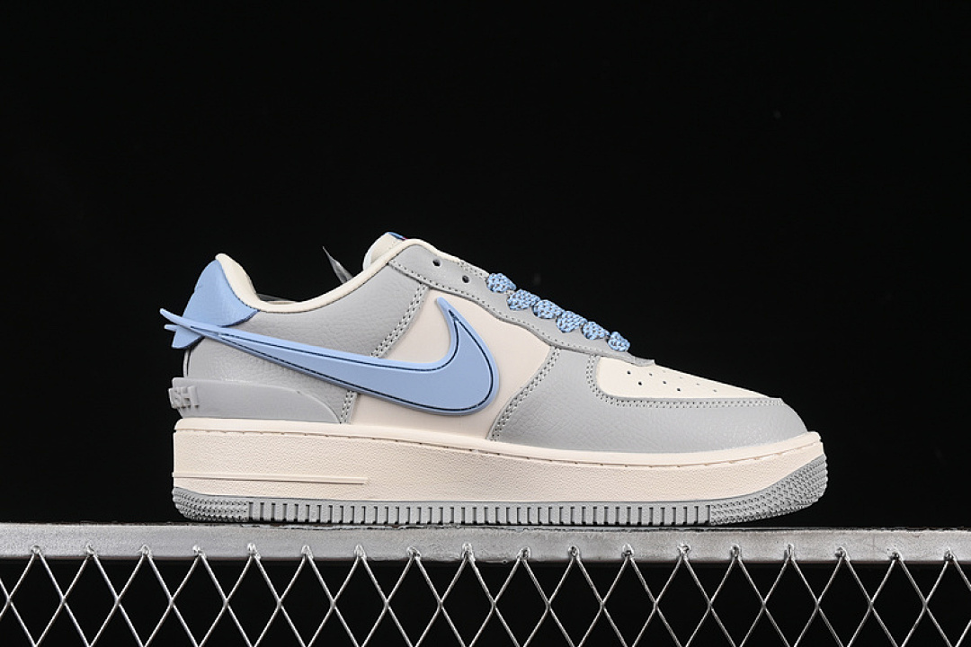Nike [XS3464-577]-[AIR FORCE 1 07 LOW SUPREME WHITE/BLUE/GREY]-[WOMAN:36-39]-[MAN:40-45] - Image 16
