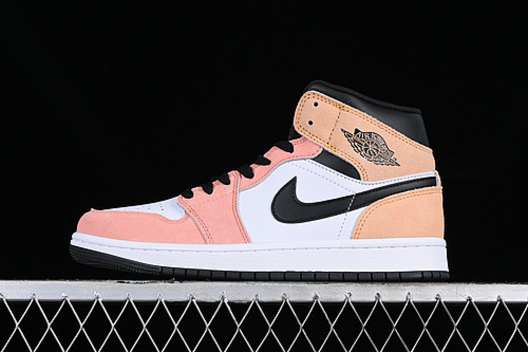 Jordan [DX4332-800]-[AIR JORDAN 1 MID WHITE/PINK/BLACK]-[MAN:40-46], photo 1
