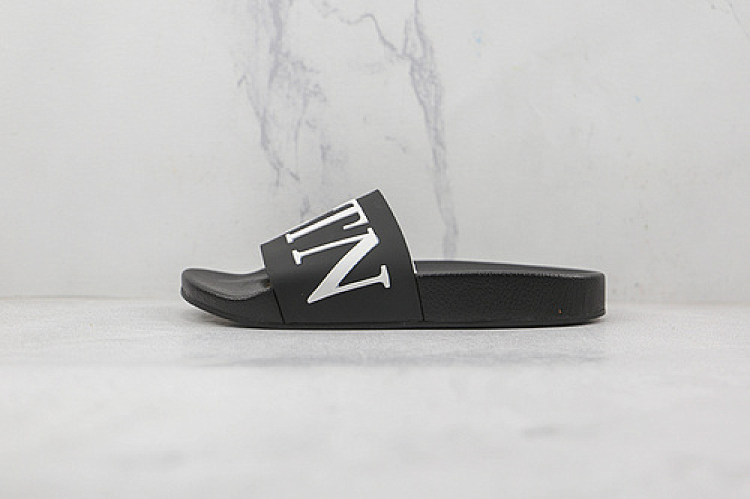 Valentino Valentino [ GA*RAVANI SLIPPERS BLACK/BLACK/WHITE]-[WOMAN:35-39]-[MAN:40-44], photo 1