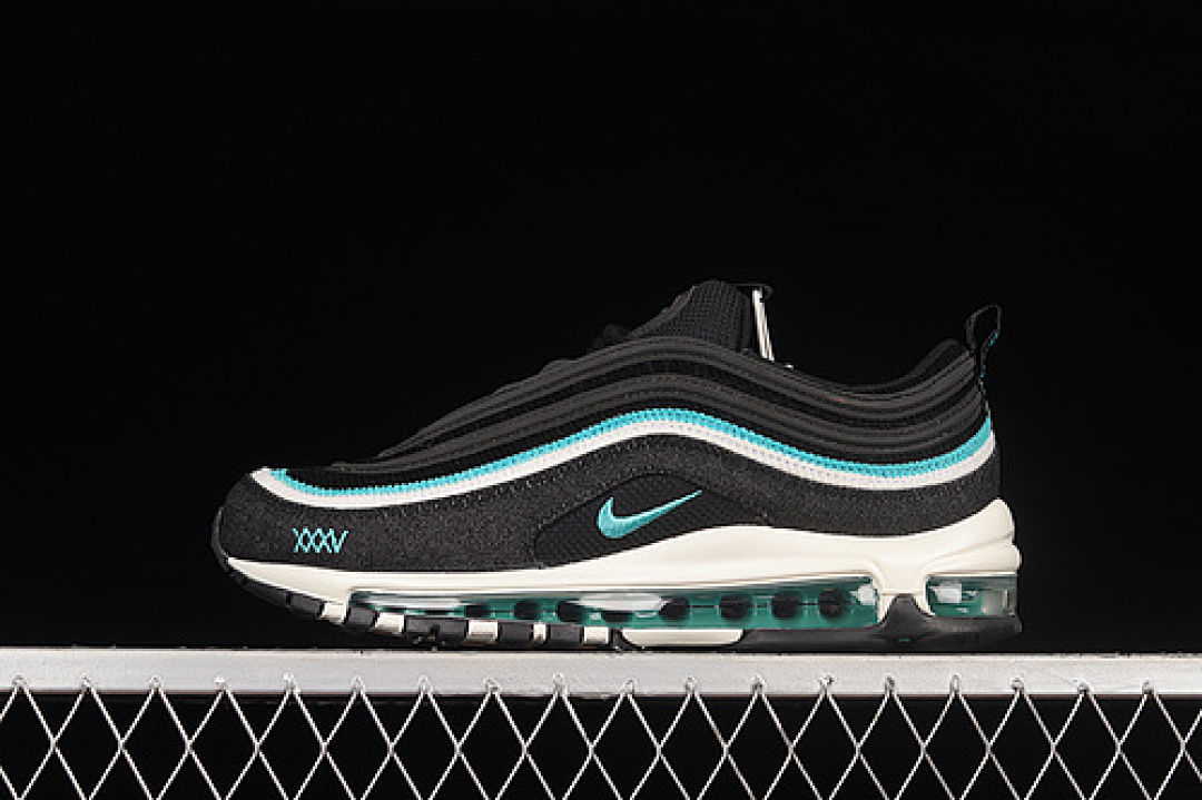 Unbranded [DN1893-001]-[AIR MAX 97 RUNNING SHOES BLACK/GREEN/WHITE]-[WOMAN:36-39]-[MAN:40-45], photo 1