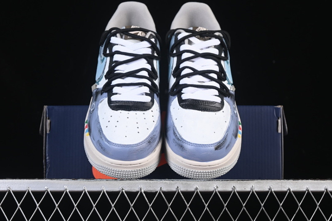 Nike [XL2312-101]-[AIR FORCE 1 07 LOW COLOR FISSION BLUE/WHITE]-[WOMAN:36-39]-[MAN:40-45] - Image 12