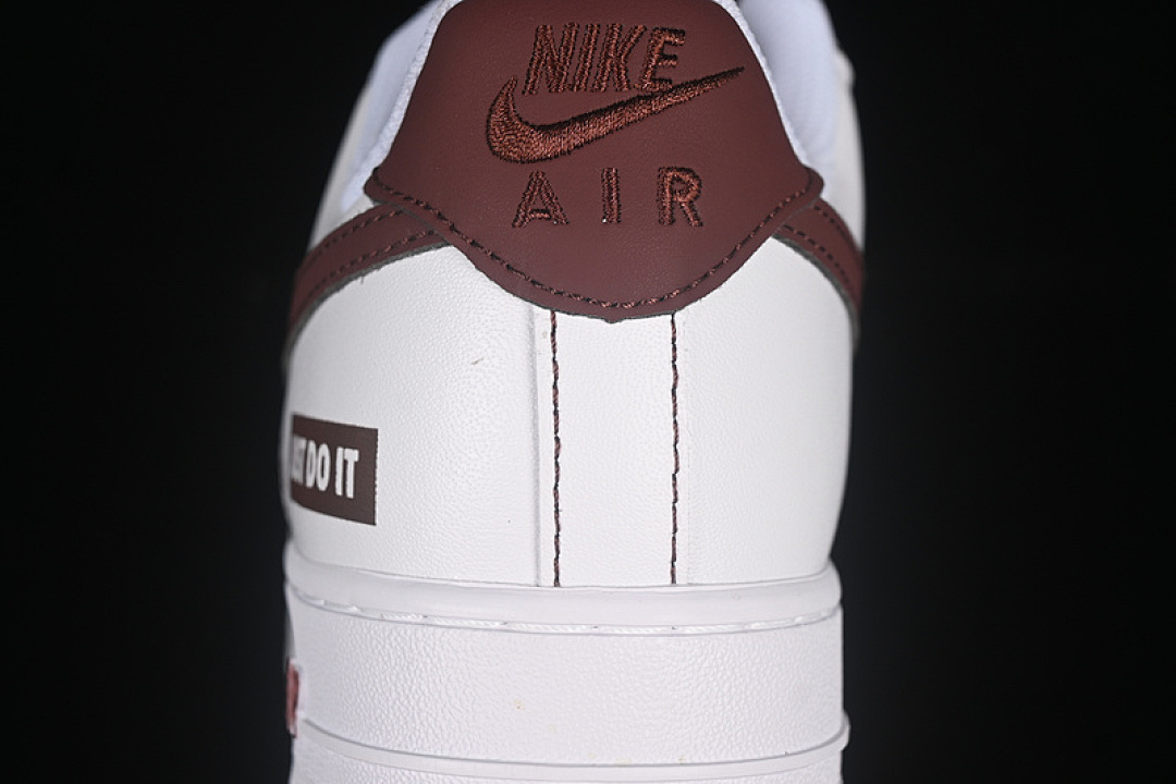 Nike [CW2288-027]-[AIR FORCE 1 07 LOW JUST WHITE/BROWN]-[WOMAN:36-39]-[MAN:40-45] - Image 7