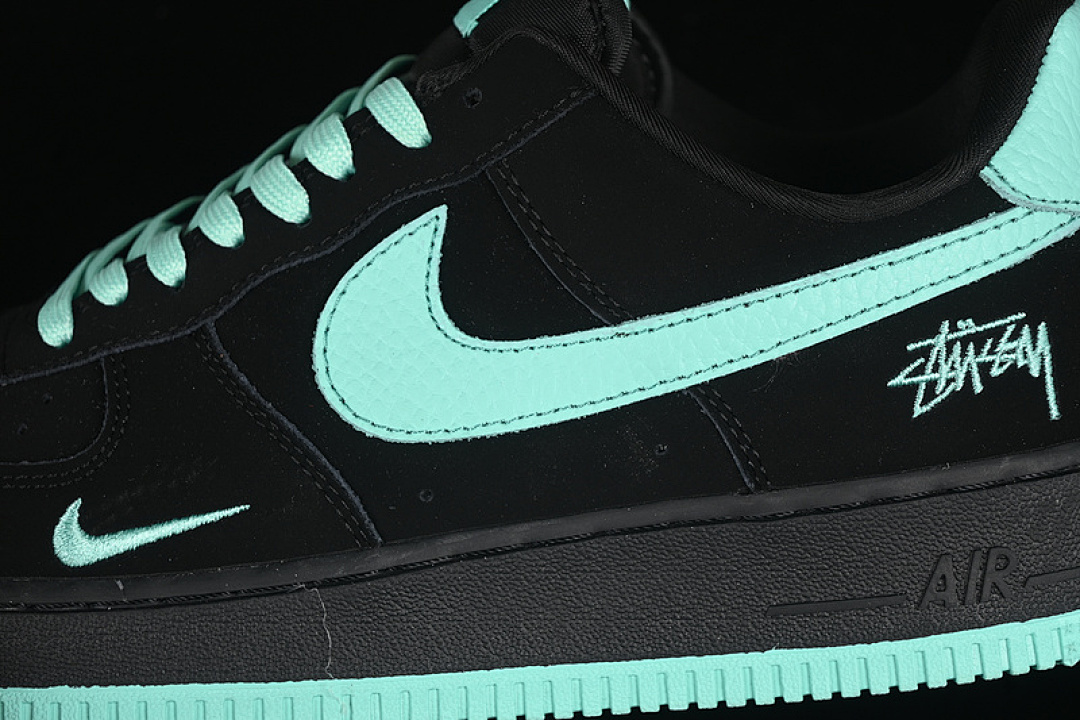 Nike [DF0188-045]-[AIR FORCE 1 07 LOW BLACK/GREEN]-[WOMAN:36-39]-[MAN:40-45] - Image 8