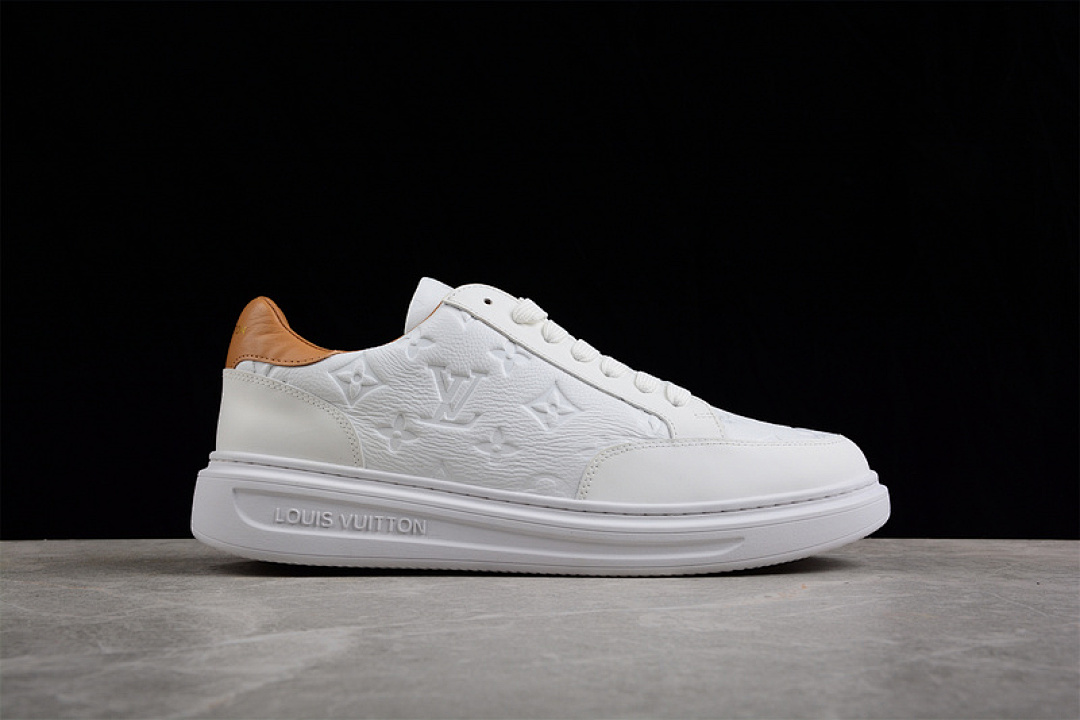 Louis Vuitton [L*V STELLAR SNEAKERS WHITE/WHITE/LIGHT BROWN]-[MAN:39-45] - Image 19