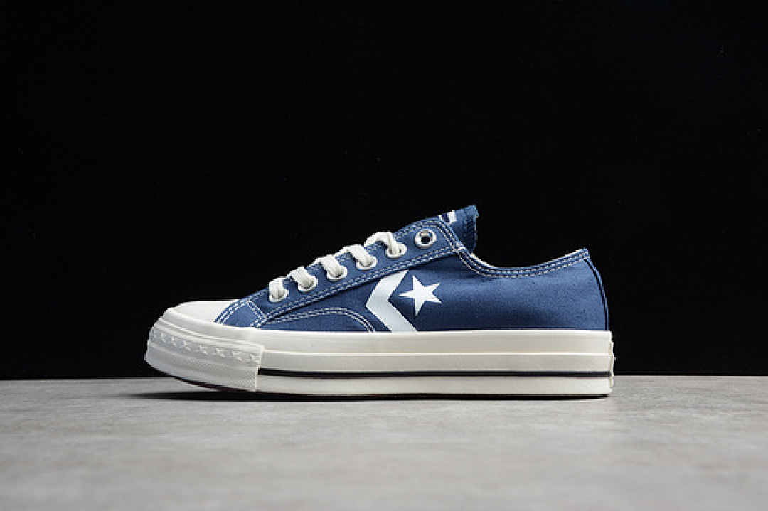 Converse Converse ONE STAR SHOES BLUE/WHITE · 1CL096, photo 1