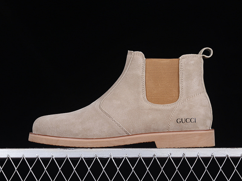 Gucci Gucci MID LEISURE MARTIN BOOTS LIGHT GREY/BROWN/BLACK · 9Y9209060, photo 1