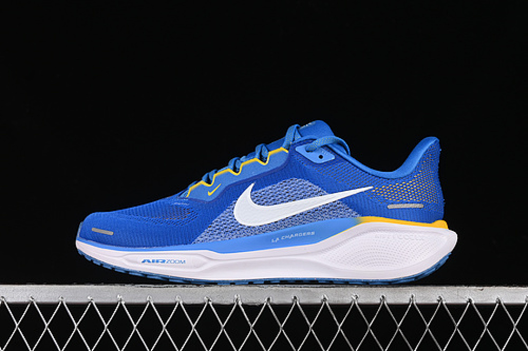 Nike [FZ5078-400]-[AIR ZOOM PEGASUS 41 ITALY BLUE/WHITE/WHITE/UNIVERSITY GOLD/BLACK]-[MAN:39-45] - Image 2