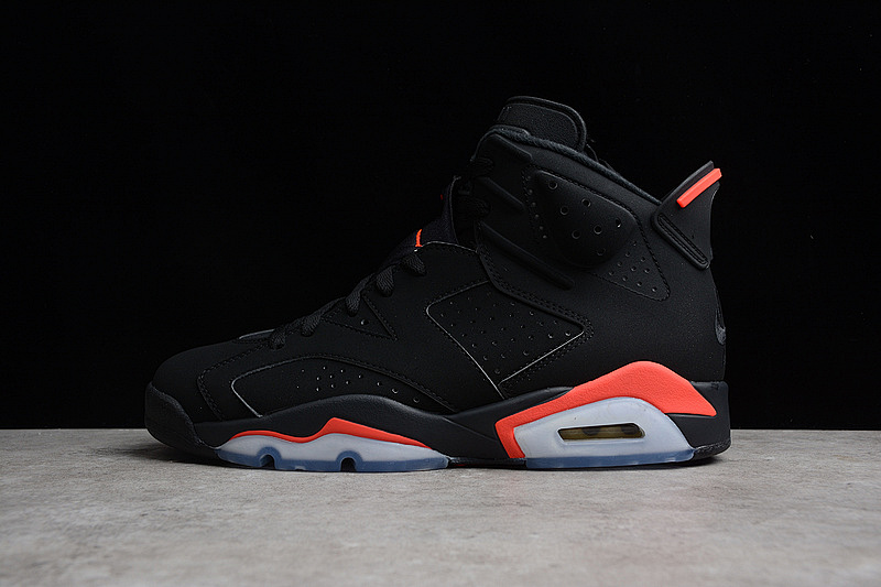 Jordan AIR Jordan 6 RETRO INFRARED 2019 BLACK/INFRARED 23-BLACK · 384664-060, photo 1