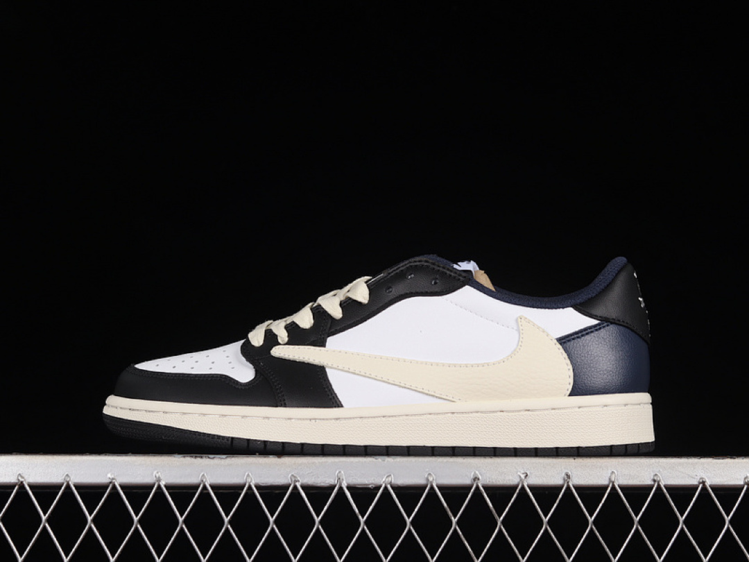 Jordan [CQ4277-999]-[TRAVIS SCOTT X AIR JORDAN 1 LOW DARK BLUE/WHITE/BLACK]-[WOMAN:36-39]-[MAN:40-46], photo 1