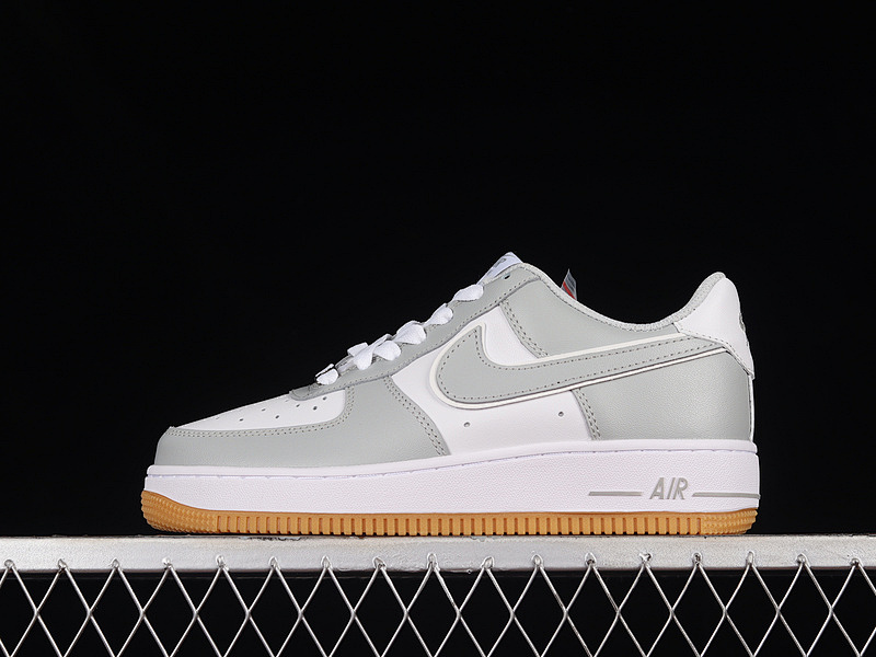 Nike Nike AIR FORCE 1 LOW WHITE/LIGHT GREY/GUM · AW2296-001, photo 1