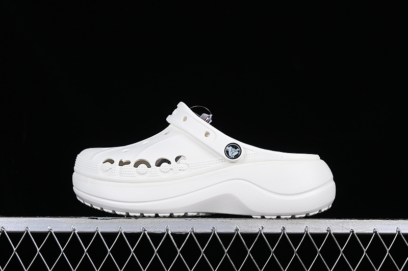 Crocs [CROCS BEACH SANDALS CLOGS WHITE]-[WOMAN:34-40]