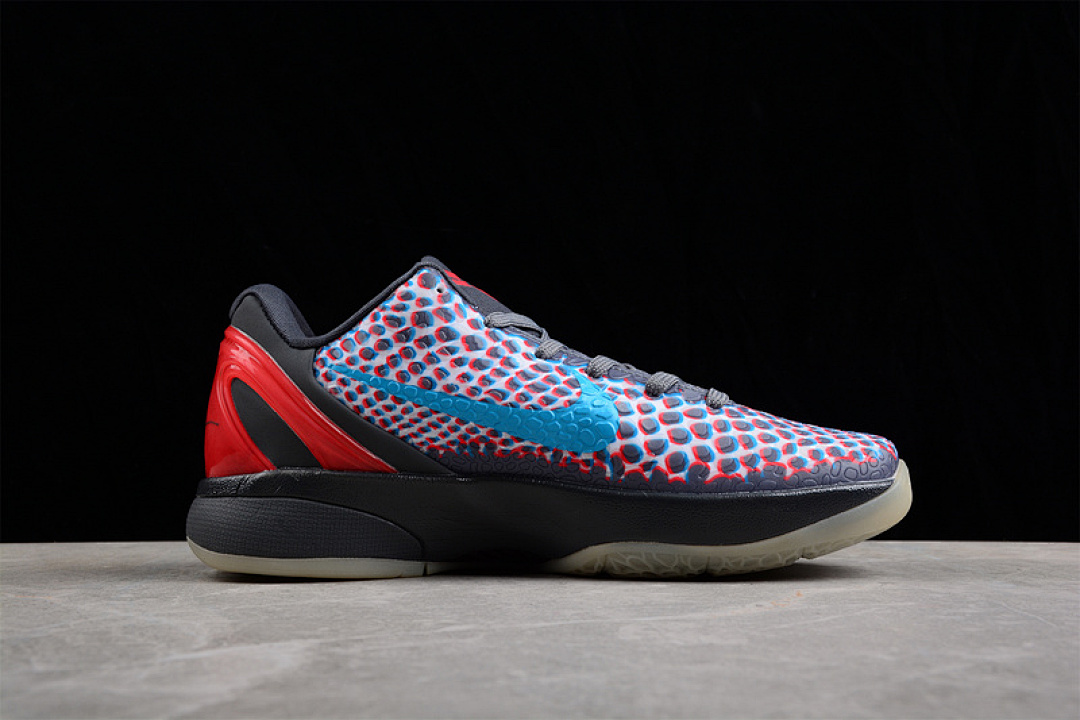 Nike [DD2305-003]-[ZOOM KOBE 6 PROTRO 3D HOLLYWOOD DARK GREY/DARING RED/CHLORINE BLUE]-[MAN:40-46] - Image 12