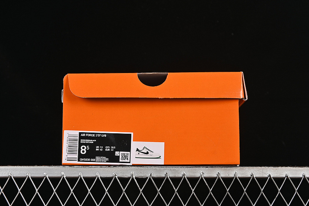 Nike [QW5836-008]-[AIR FORCE 1 07 LOW LV BLACK/WHITE/GREEN]-[WOMAN:36-39]-[MAN:40-45] - Image 11