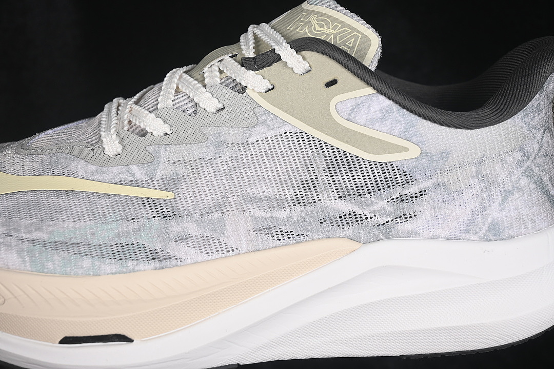 Hoka [1180830 SQW]-[ROCKET X 3 RACING RUNNING SHOES LIGHT GRAY/WHITE]-[WOMAN:36-39]-[MAN:40-45] - Image 7