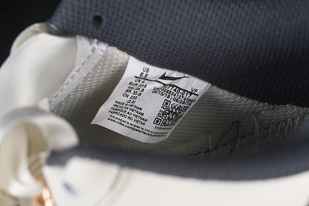 Nike [FJ7740-071]-[AIR FORCE 1'07 LOW CASUAL SNEAKERS WHITE/GREY/WHITE]-[WOMAN:36-39]-[MAN:40-45] - Image 6