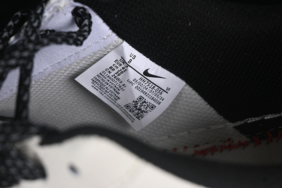 Nike [HH7518-056]-[AIR FORCE 1 07 LOW SUPREME WHITE/BLACK]-[WOMAN:36-39]-[MAN:40-45] - Image 6