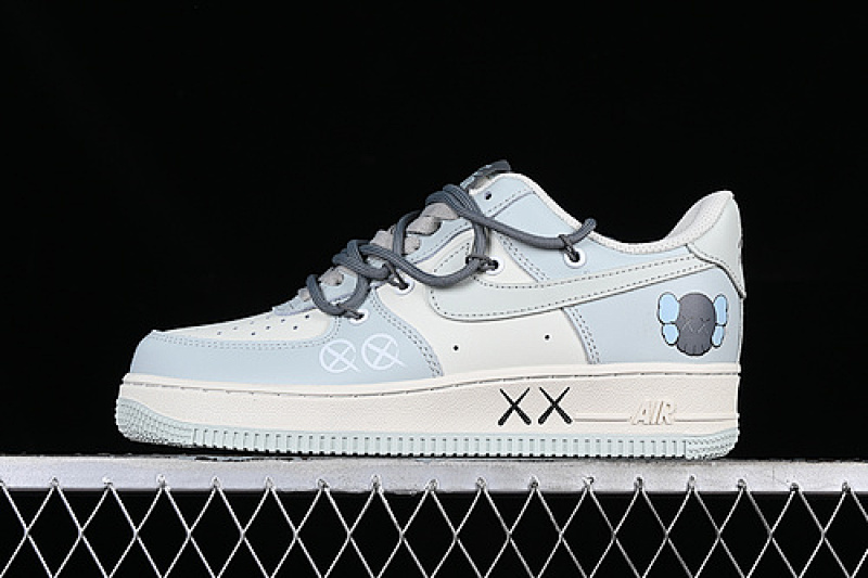 Nike Nike KAWS AIR FORCE 1 07 LOW WHITE/BLUE/GREY · KS6869-222, photo 1