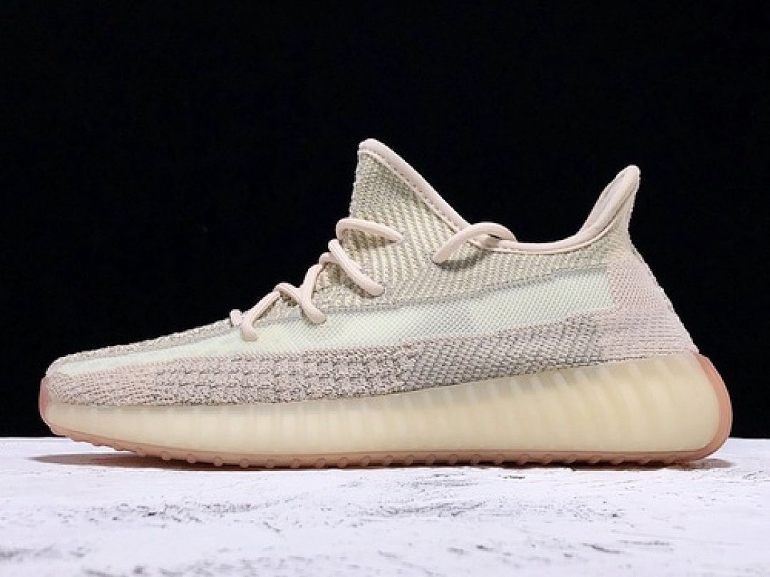 Adidas [FW5318]-[HUPU YEEZY BOOST 350 V2 CITRIN/CITRIN/CITRIN REFLECTIVE]-[UNISEX:36-46], photo 1