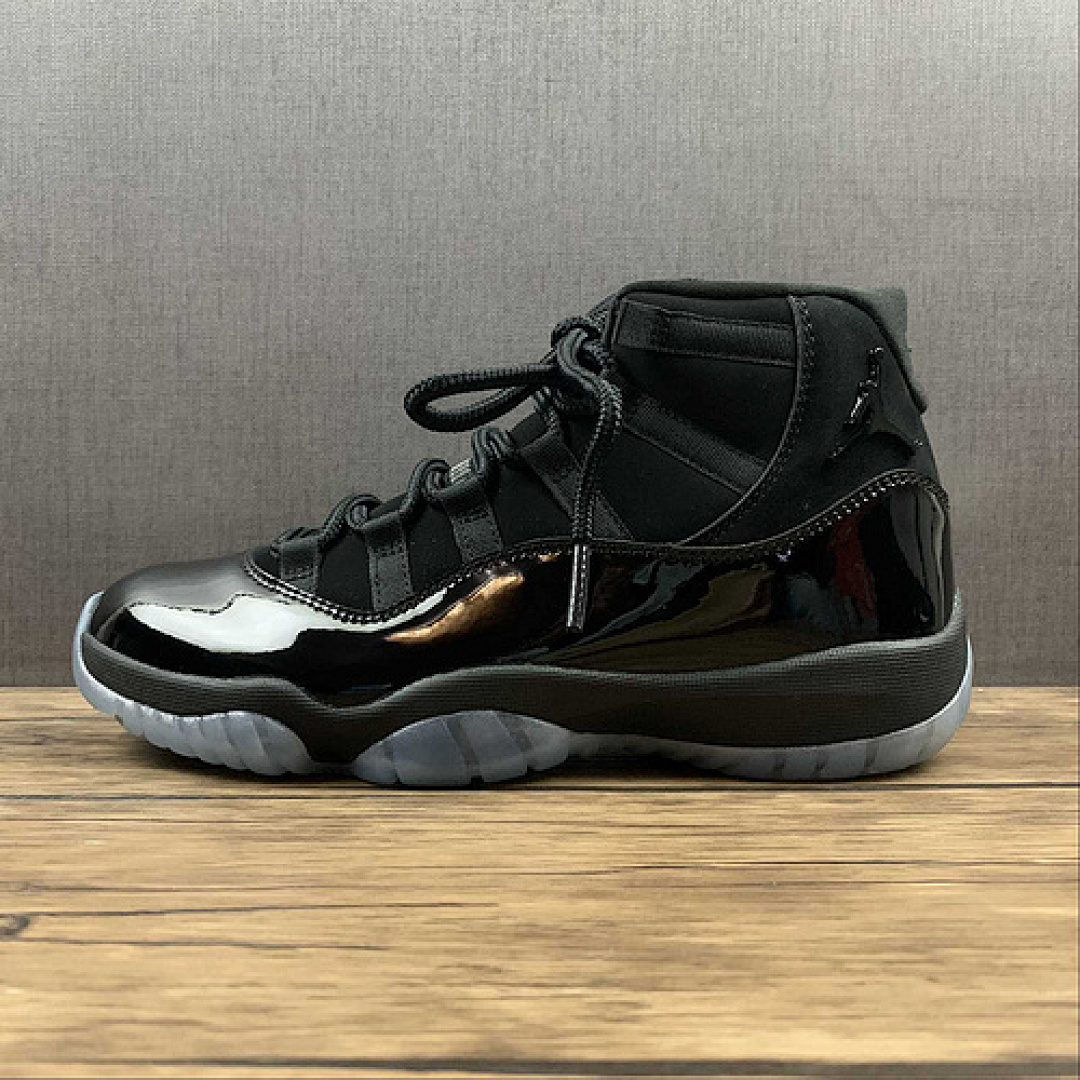 Jordan [378037-005]-[AIR JORDAN 11 RETRO CAP AND GOWN BLACK/BLACK-BLACK]-[MAN:40-47.5], photo 1