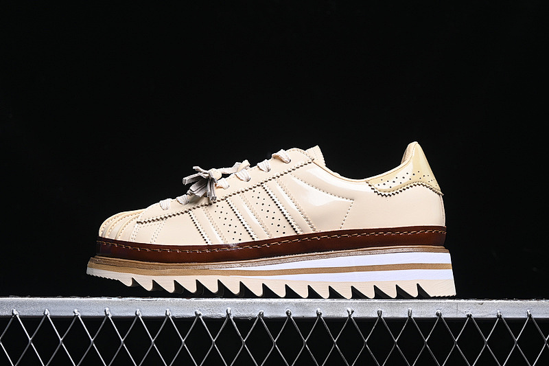Adidas CLOT X SUPERSTAR CRYSTAL SAND/HAZY BEIGE/CLOUD WHITE · JQ6117, photo 1