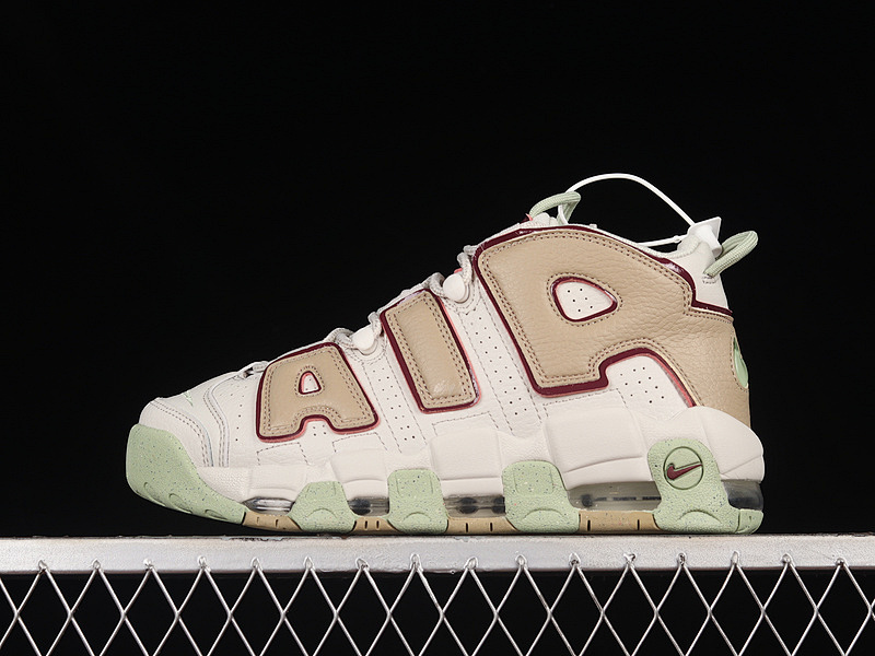 Nike Nike AIR MORE UPTEMPO LIGHT BONE/ALLIGATOR/LIMESTONE/DARK BEETROOT · DX8955-001, photo 1