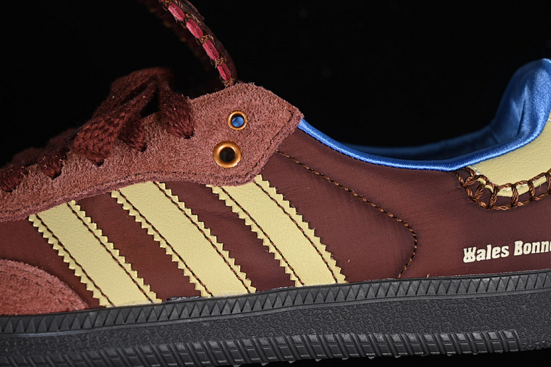 Adidas [IE0579]-[WALES BONNER SAMBA NYLON FOX BROWN/SANDY BEIGE/LUCKY BLUE]-[WOMAN:35-39]-[MAN:40-44] - Image 8