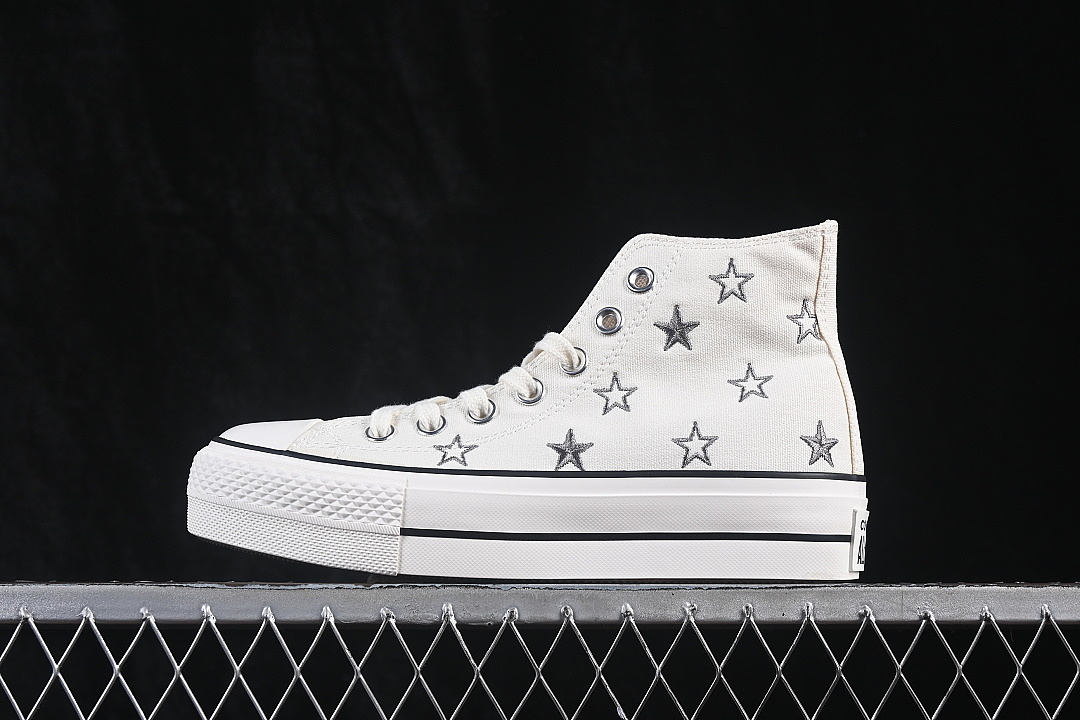 CHUCK 70S HIGH TOP CANVAS SNEAKERS WHITE/PURE WHITE · A15563C, photo 1