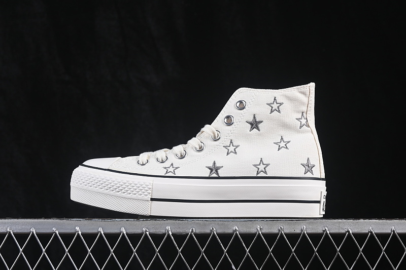 CHUCK 70S HIGH TOP CANVAS SNEAKERS WHITE/PURE WHITE · A15563C, photo 1