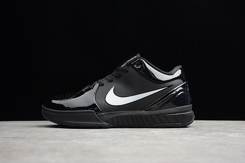 Nike Nike ZOOM KOBE 4 PROTRO BASKETBALL SHOES BLACK/BLACK/WHITE · 344335-001, photo 1