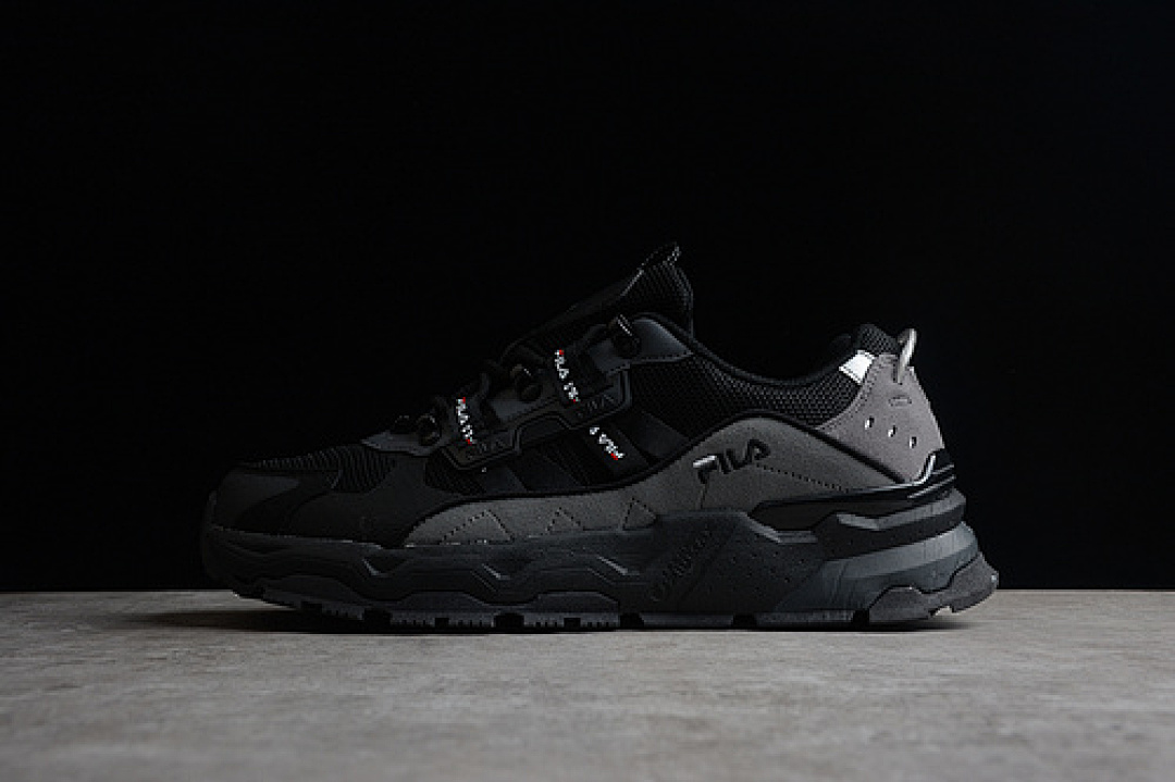 Fila [F12M134155ABD]-[FI*LA FUSION BIANCO SHOES BLACK/BLACK/BLACK]-[WOMAN:36-39]-[MAN:40-45], photo 1